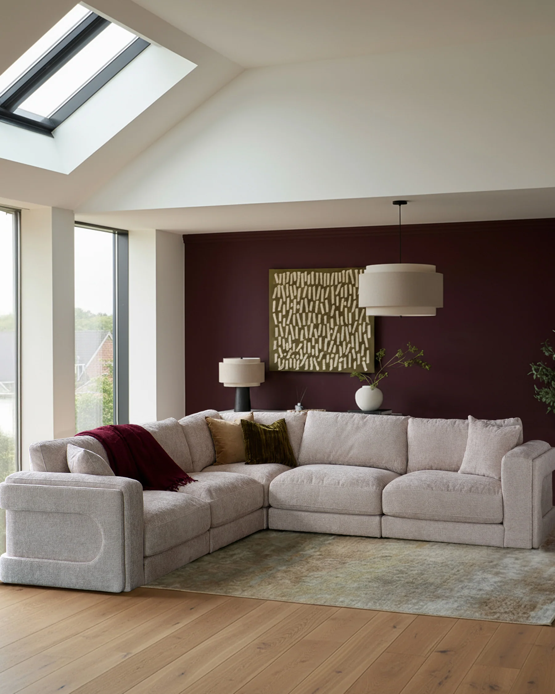 Lynetta natural weave single sofa module - Image 3