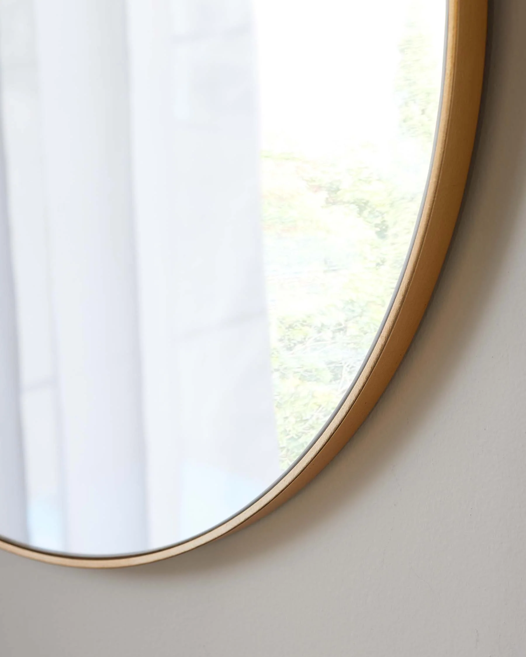 Malva Medium Wall Mirror Gold - Image 3
