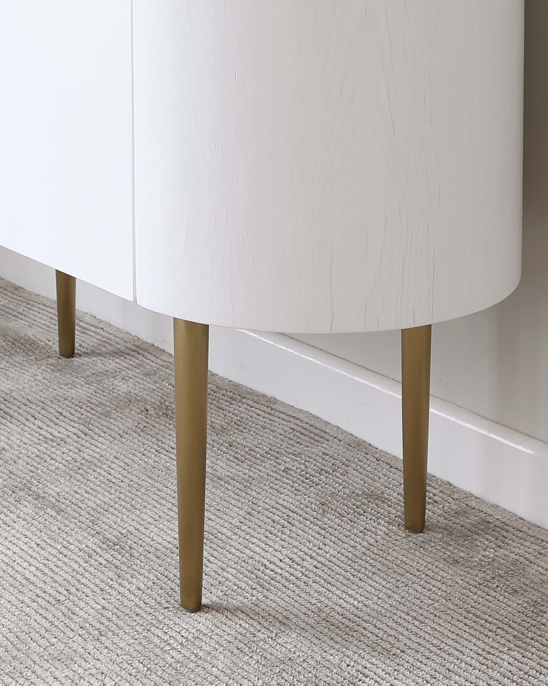 Manhattan White Oak and Marbled Ceramic Small Sideboard - Image 5
