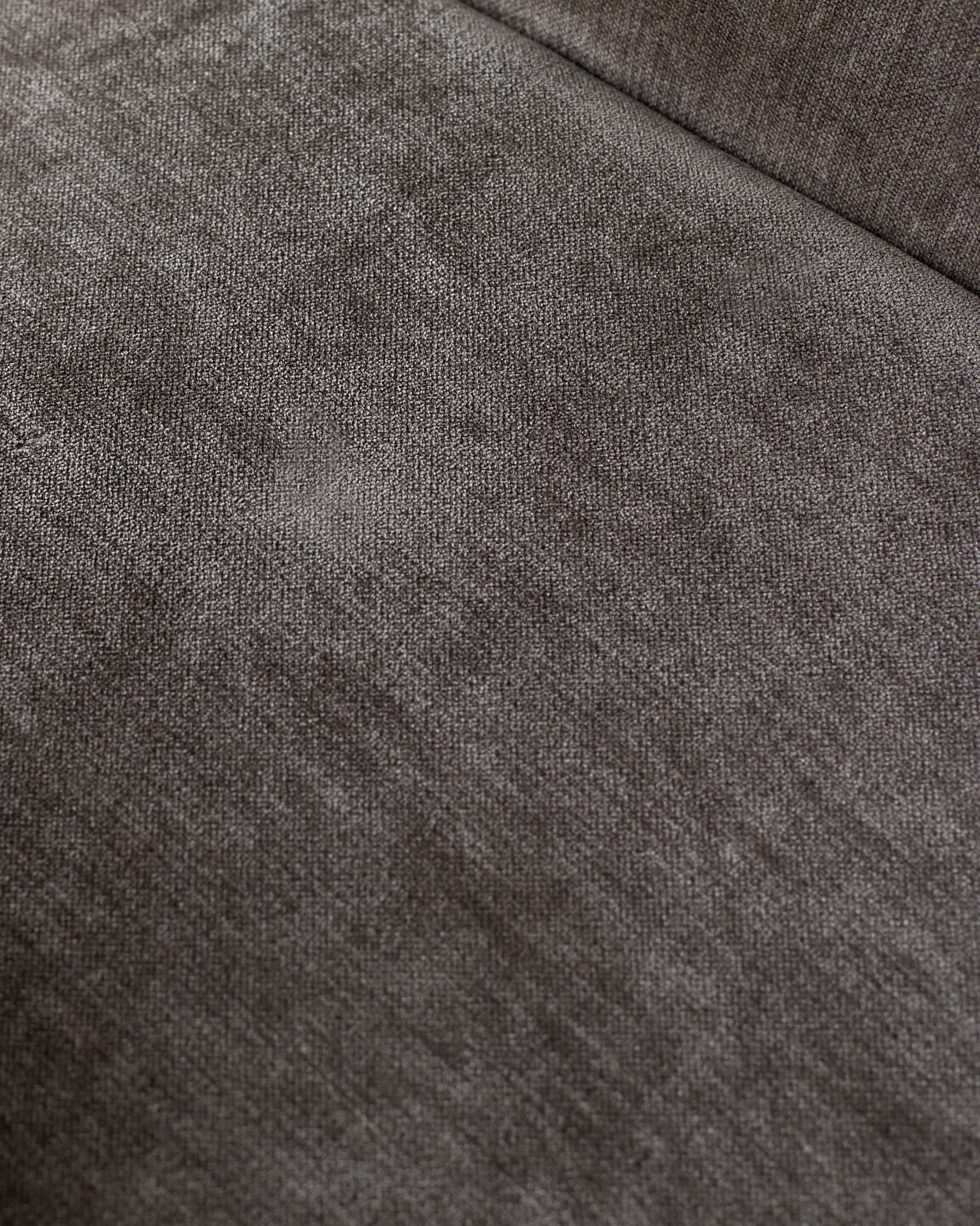 Marlow mocha fabric swivel dining chair - Image 4