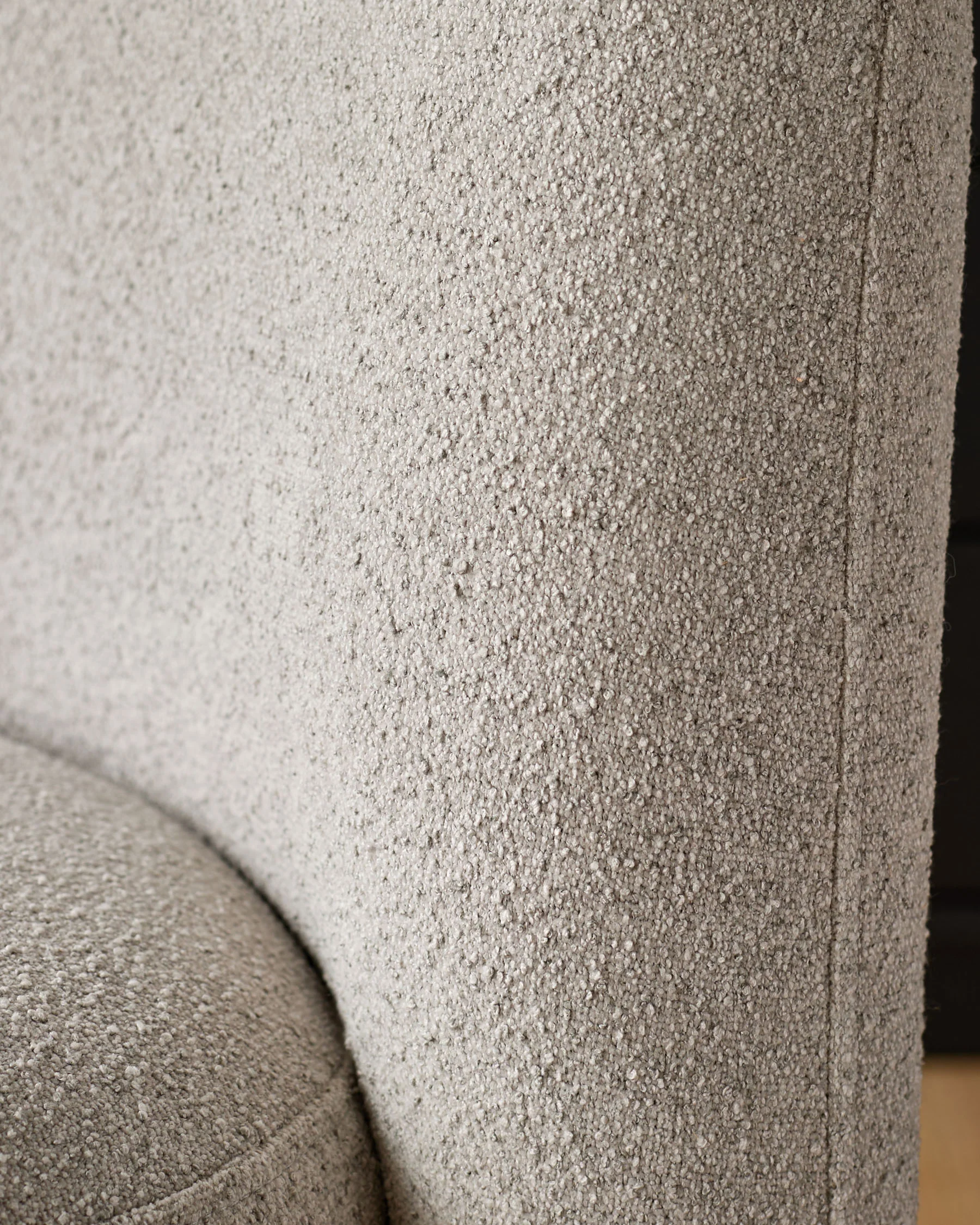 Mason light grey boucle dining chair - Image 11
