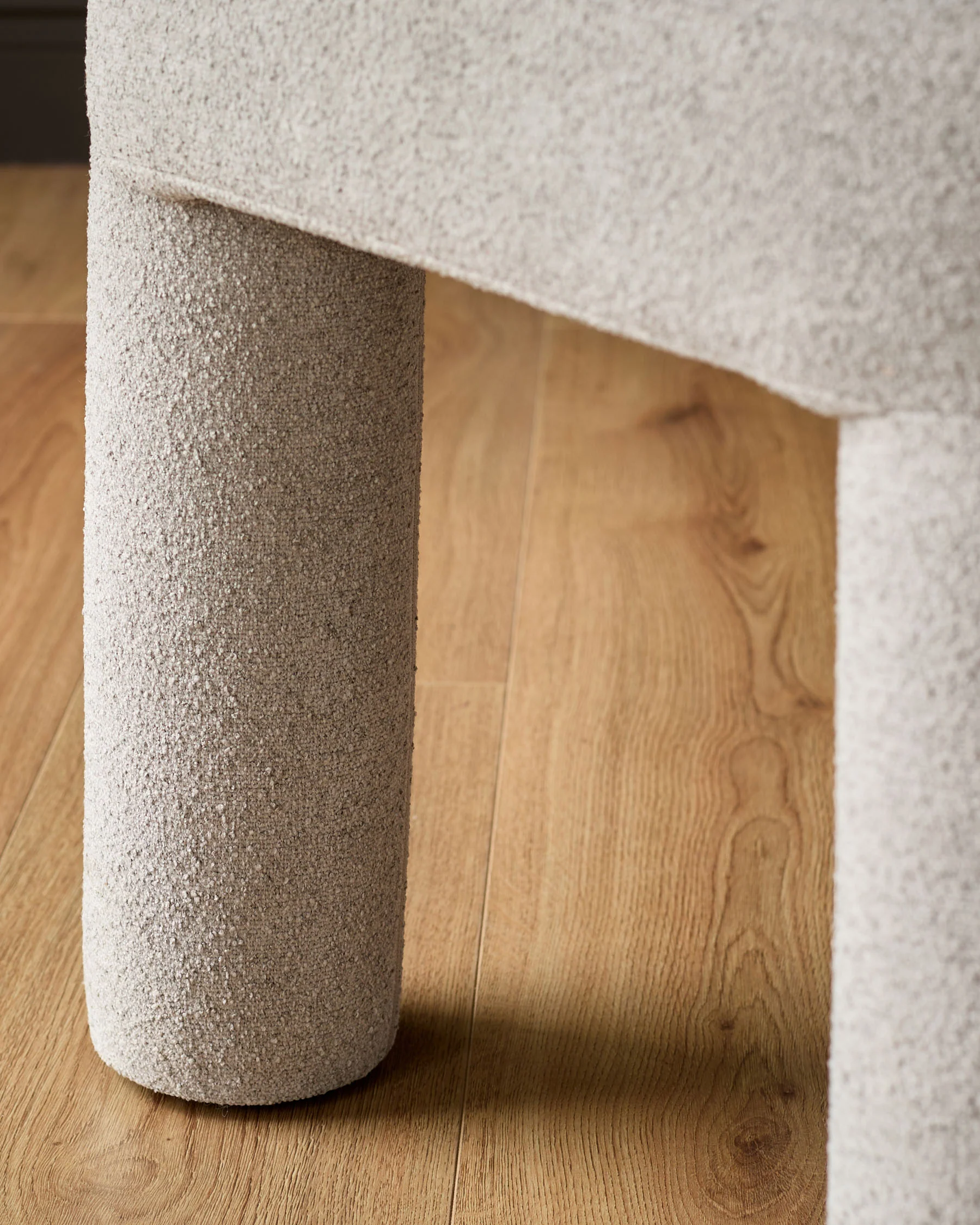 Mason light grey boucle dining chair - Image 12