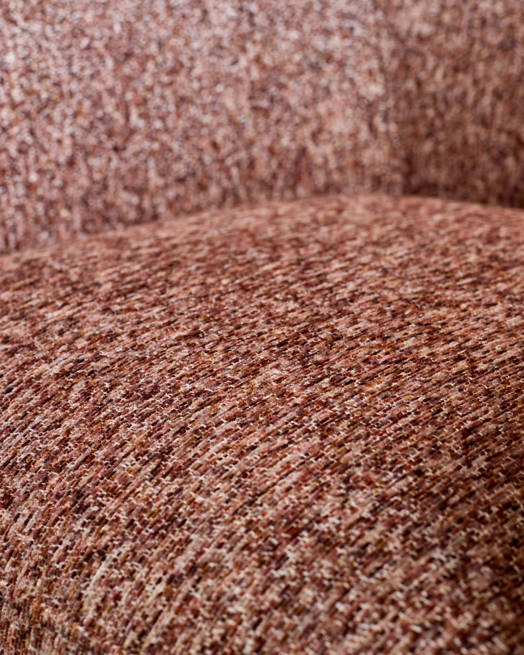 Miles toffee red mixed material occasional chair - Image 9