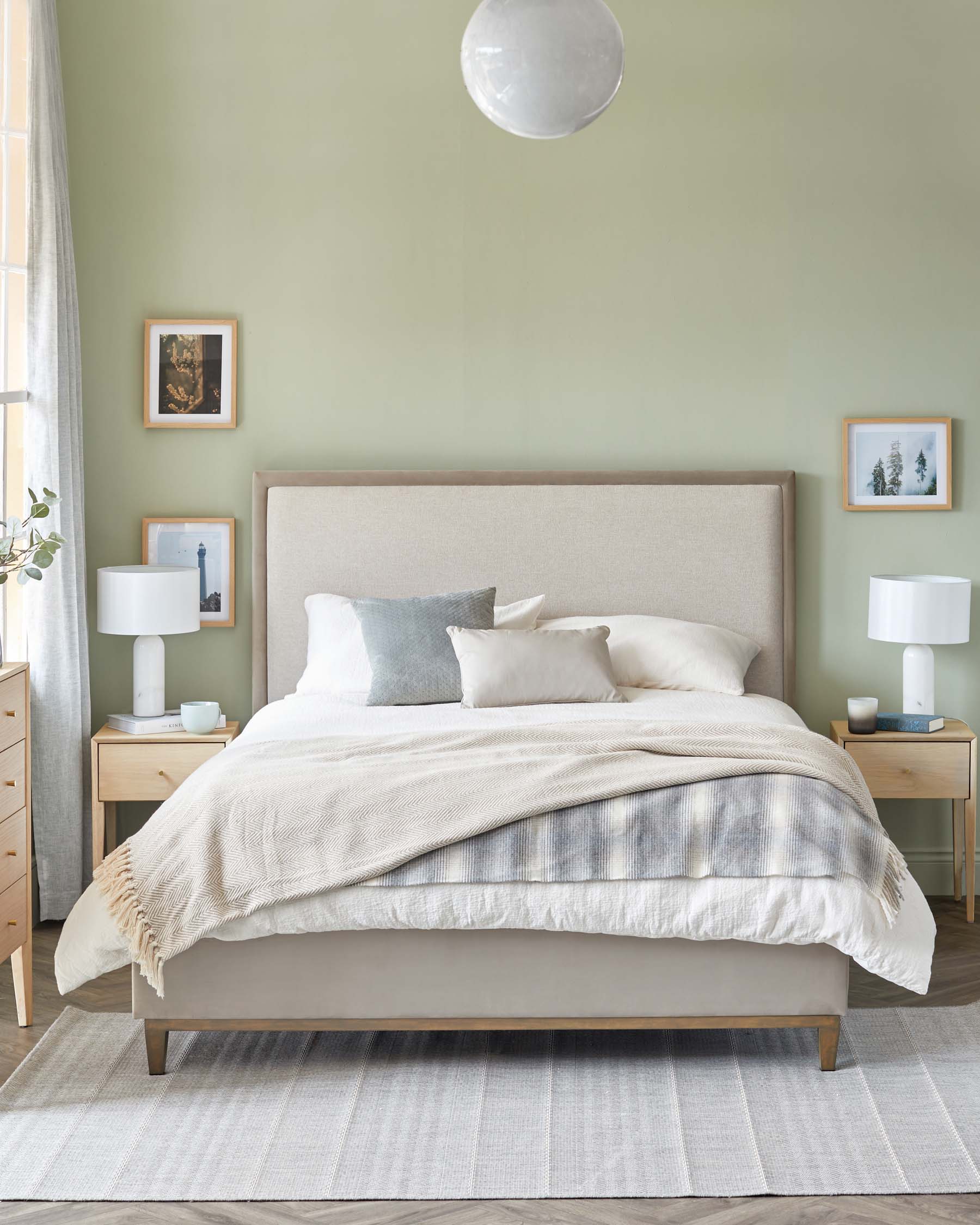 Monica champagne velvet and natural chenille super king ottoman storage bed - Image 2