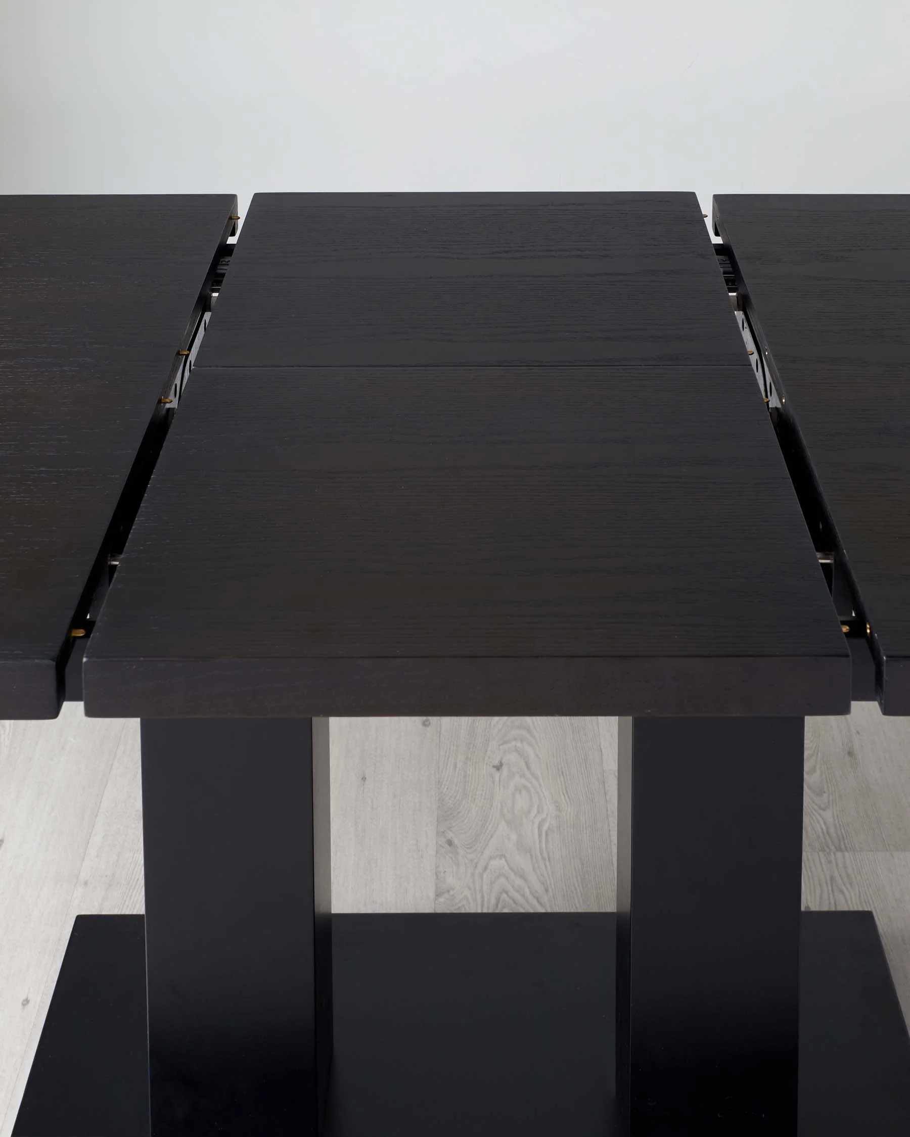 Morgan 6 to 8 Seat Extending Dark Oak Dining Table - Image 7