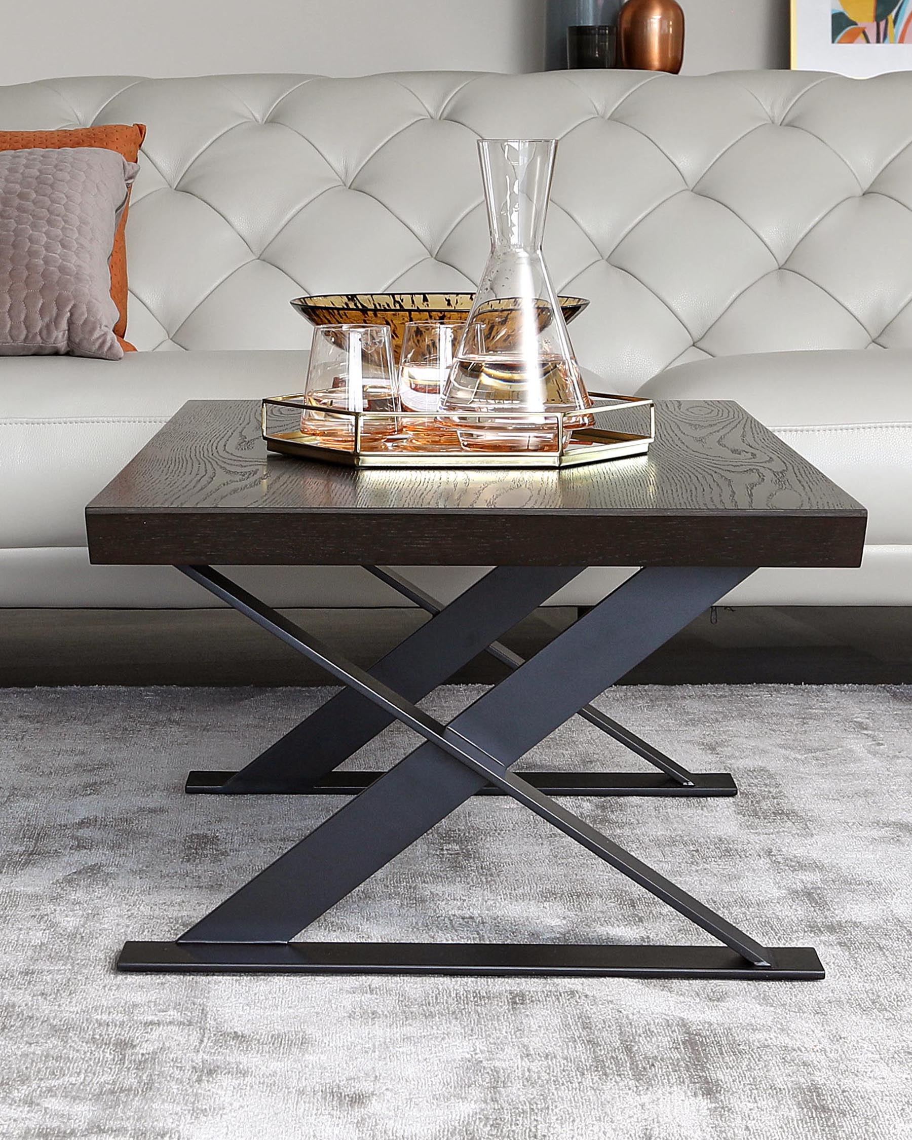 Nala Dark Oak Coffee Table - Image 6