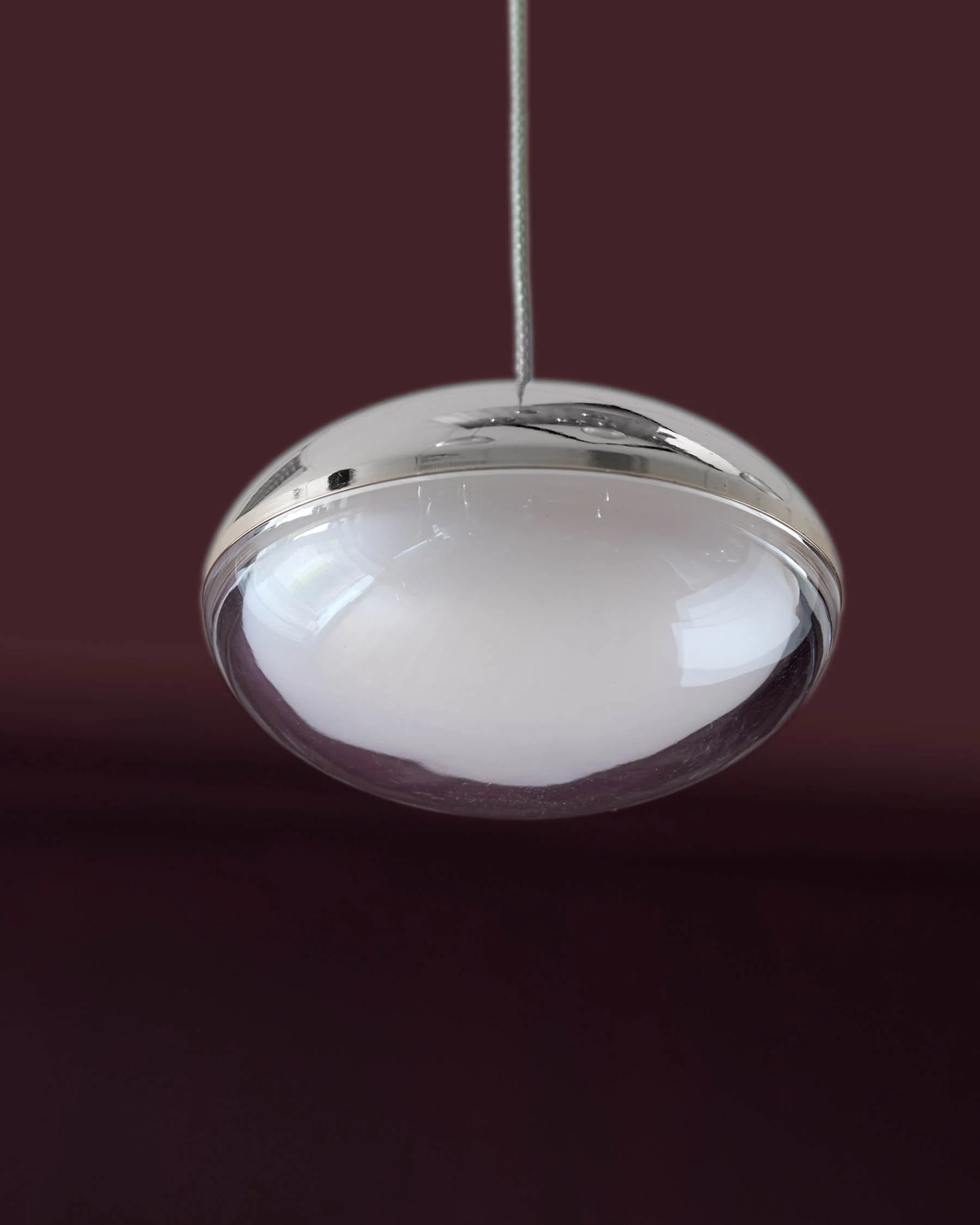 Nina silver chrome with clear glass LED adjustable 7 pendant light - Image 12