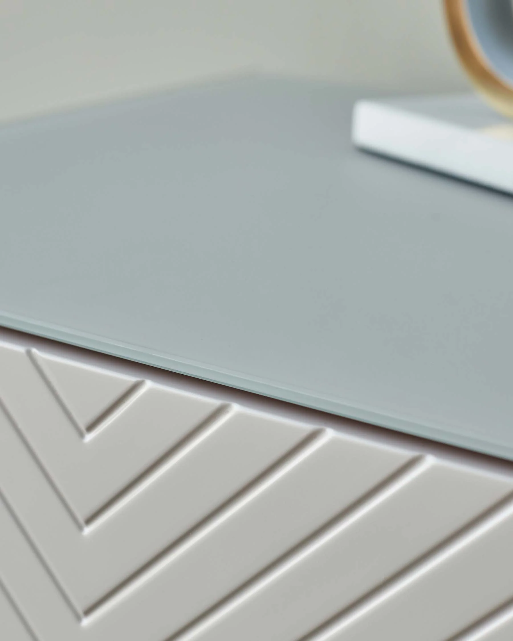 Noah stone 2 drawer bedside table - Image 6