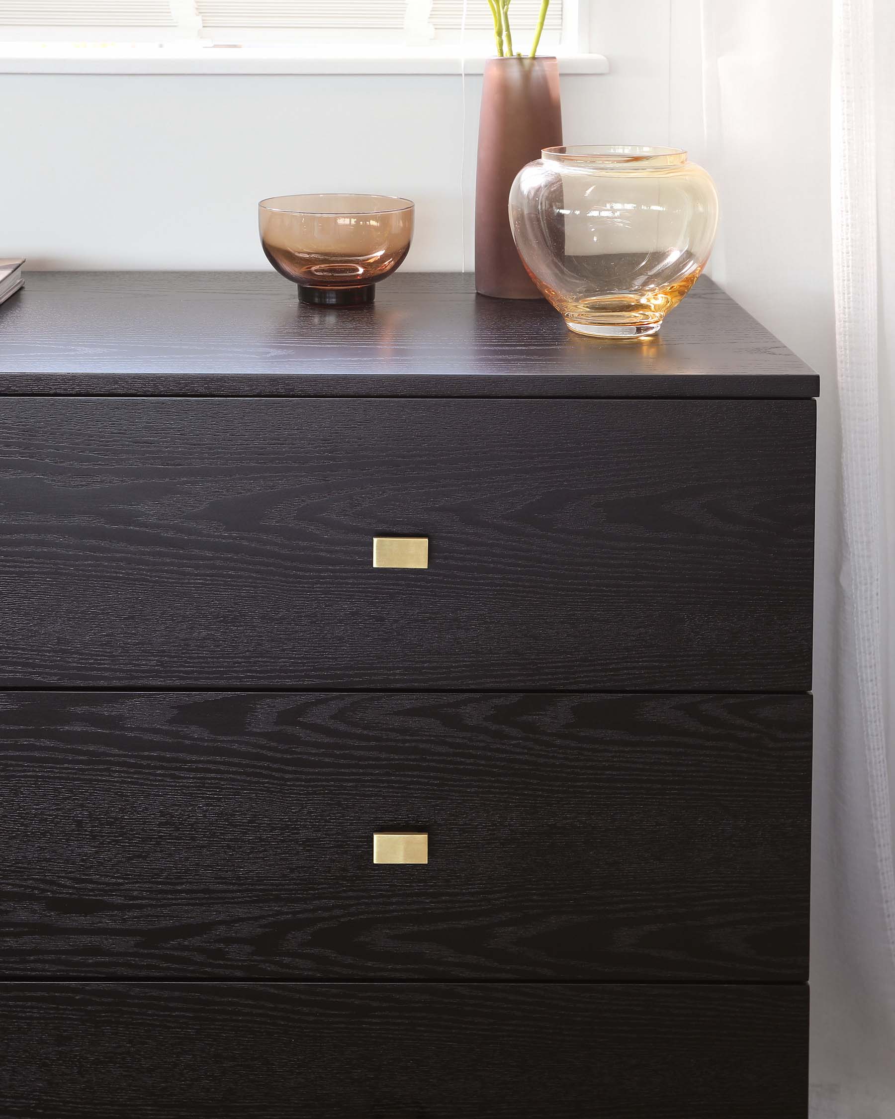 Odele Black Ash Chest Of Drawers - Image 6