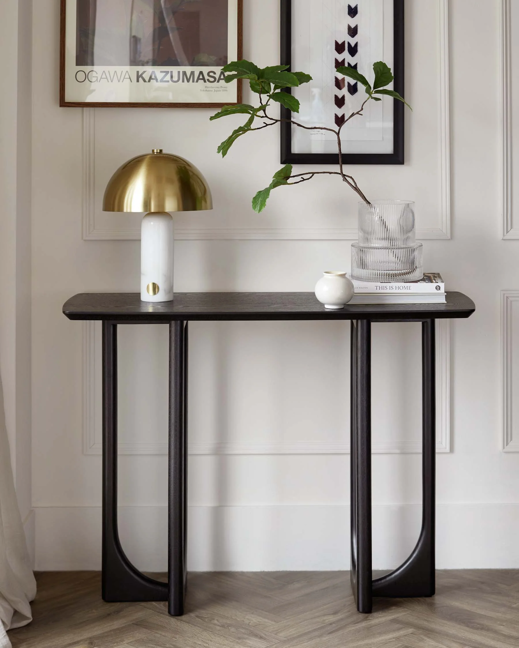 Orlan Console Table Black Ash - Image 3