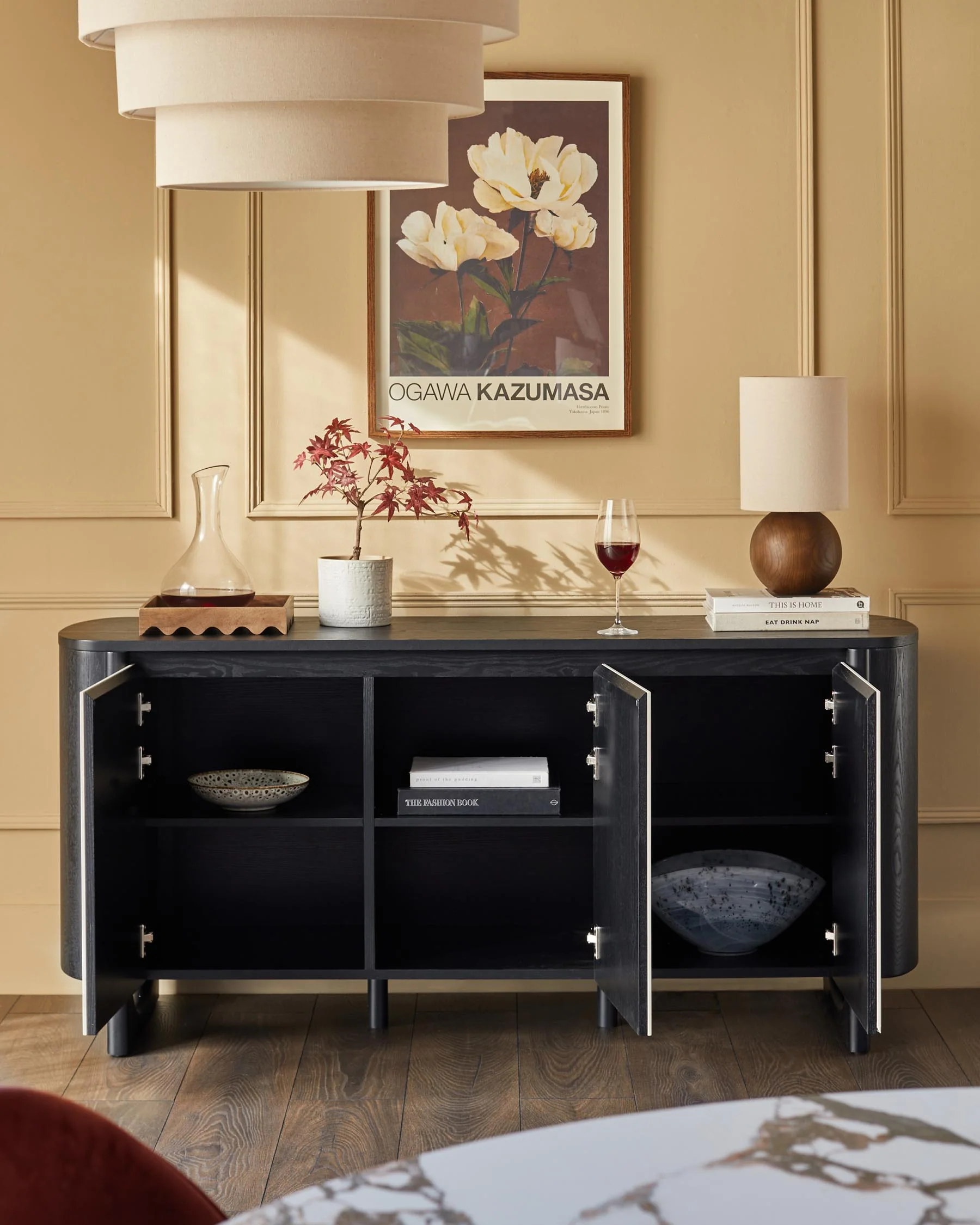 Orlan natural ceramic sideboard - Image 3