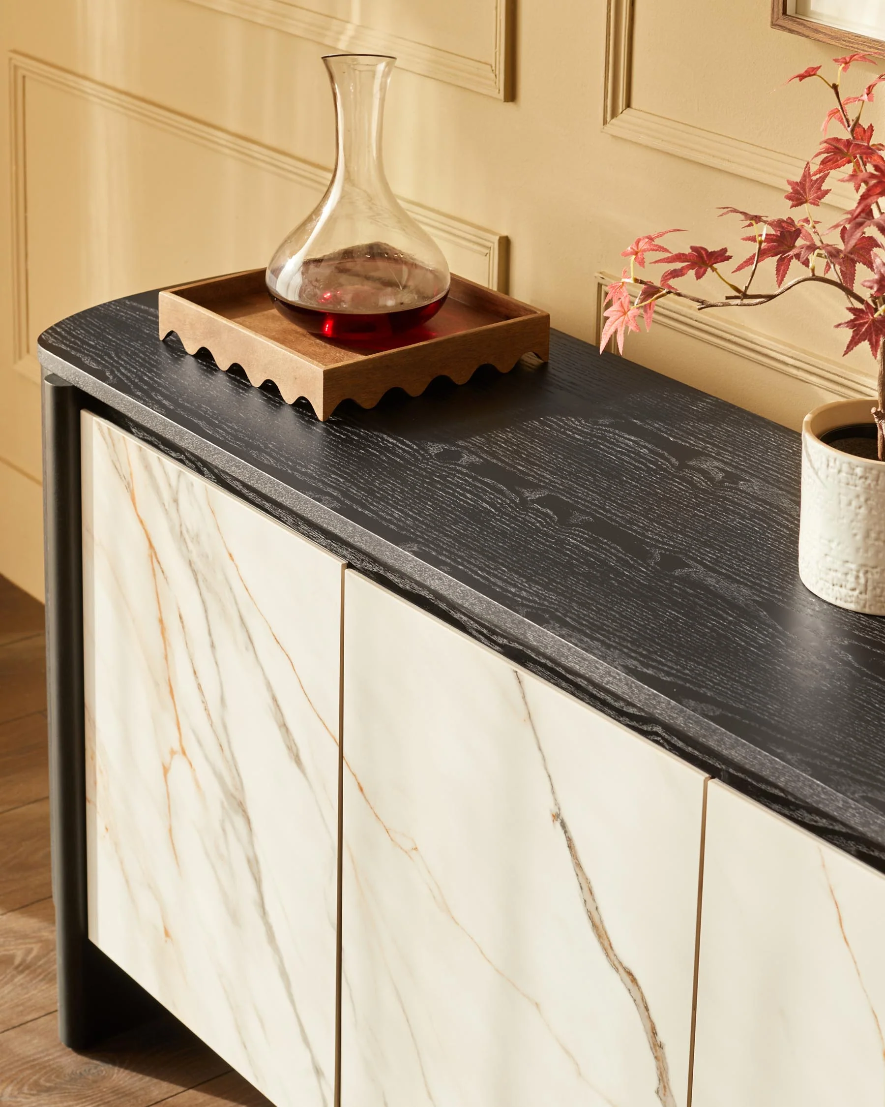 Orlan natural ceramic sideboard - Image 4