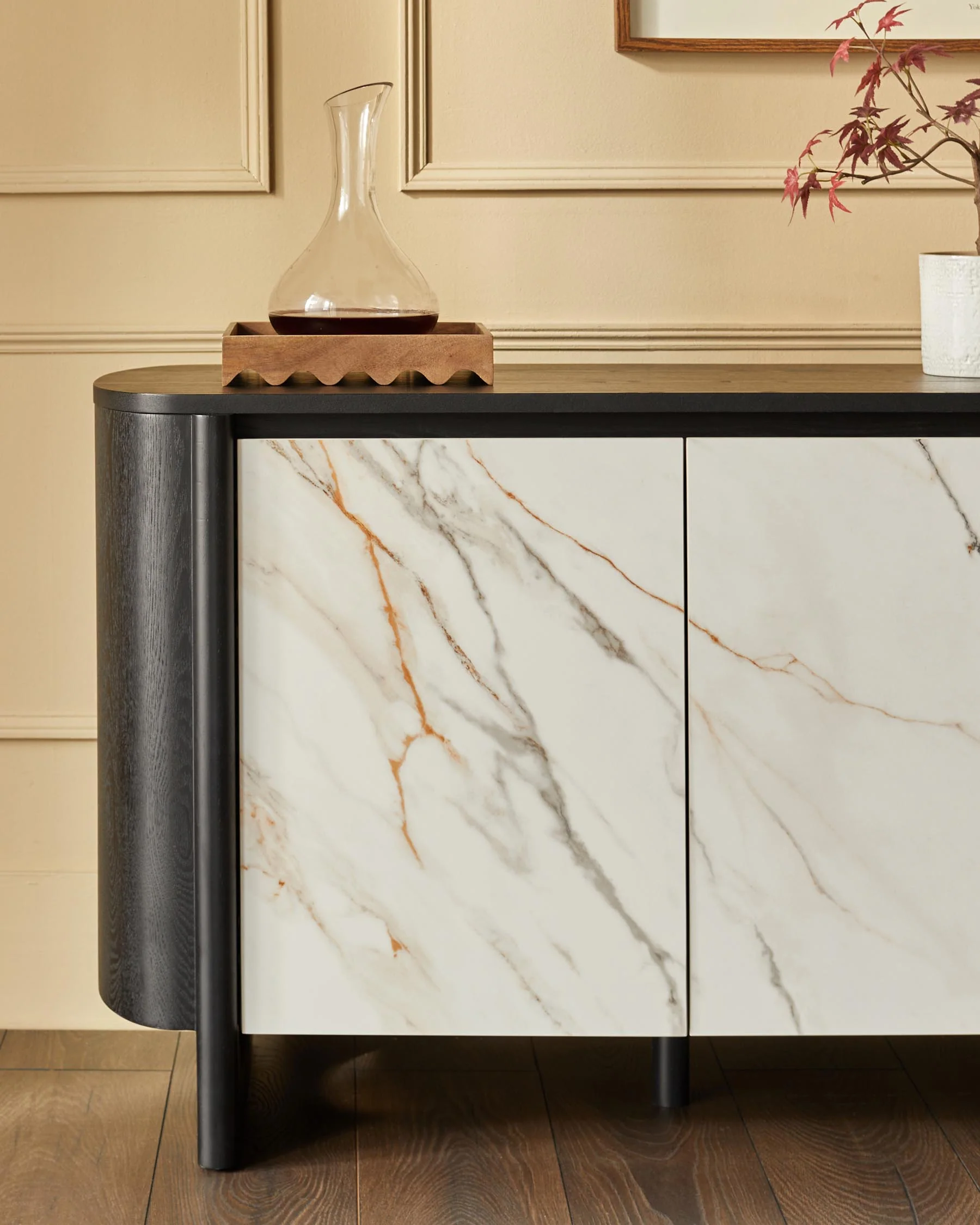 Orlan natural ceramic sideboard - Image 8