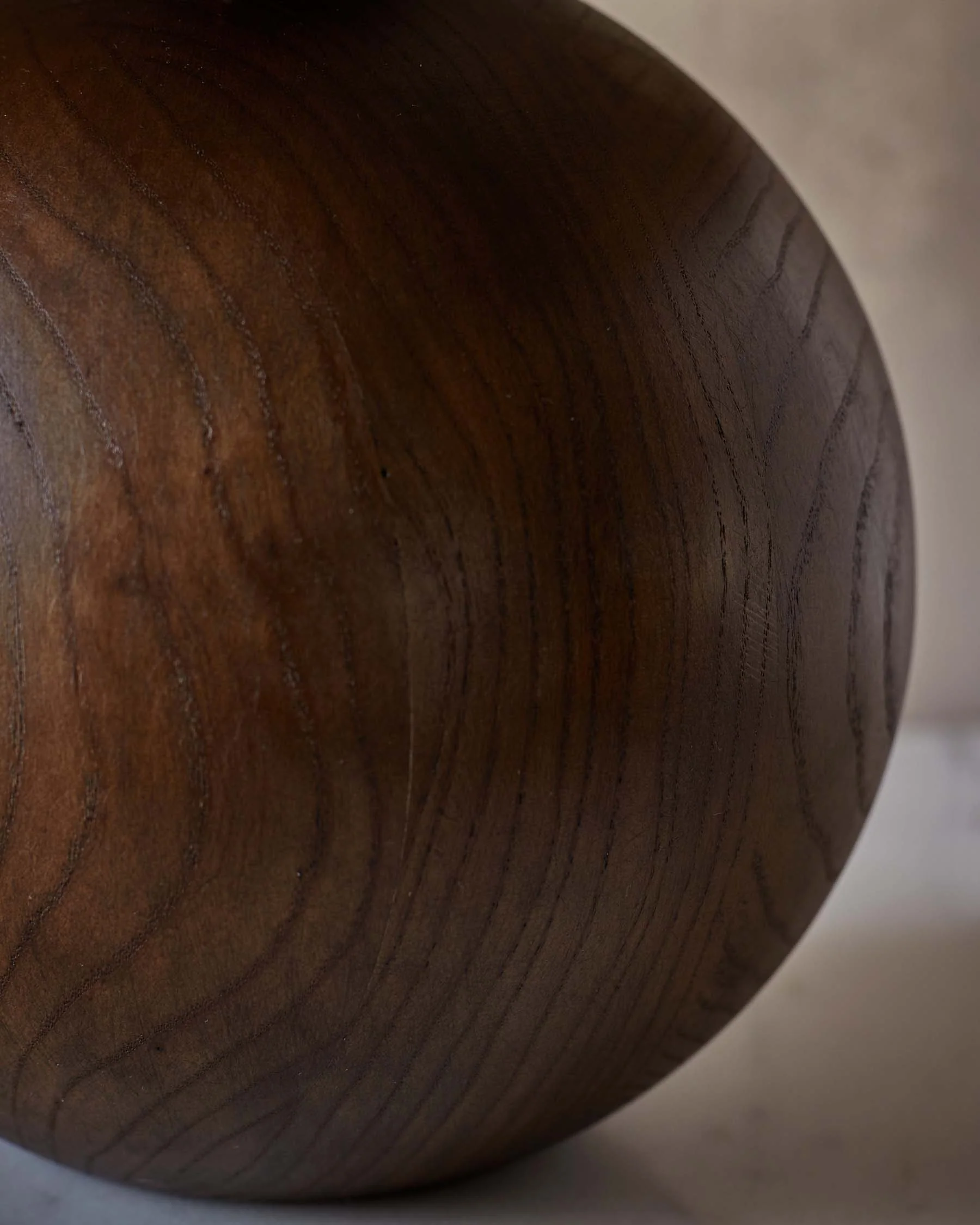 Orlan natural linen and dark wood table lamp - Image 12