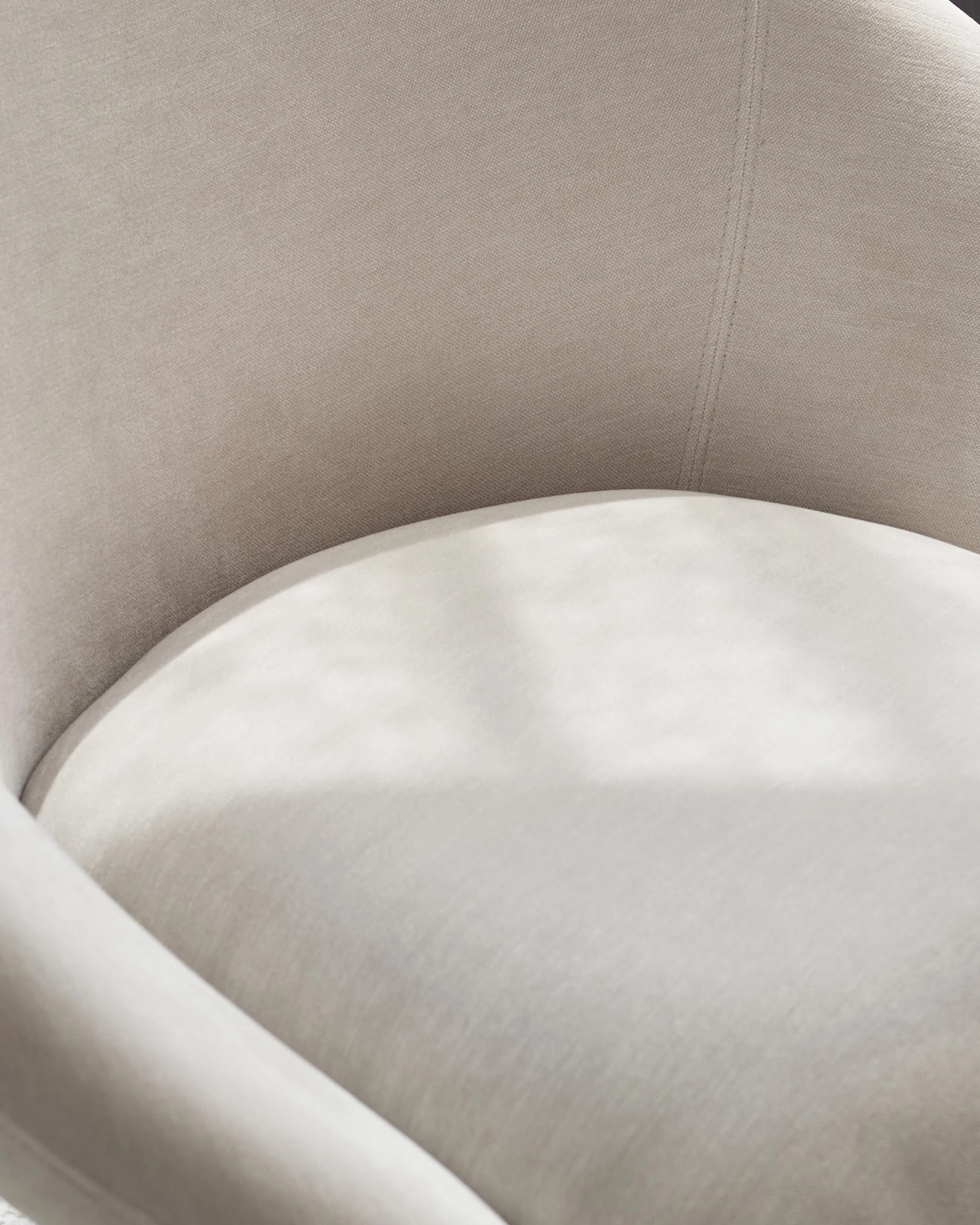 Phoebe grey fabric cocktail chair - Image 7
