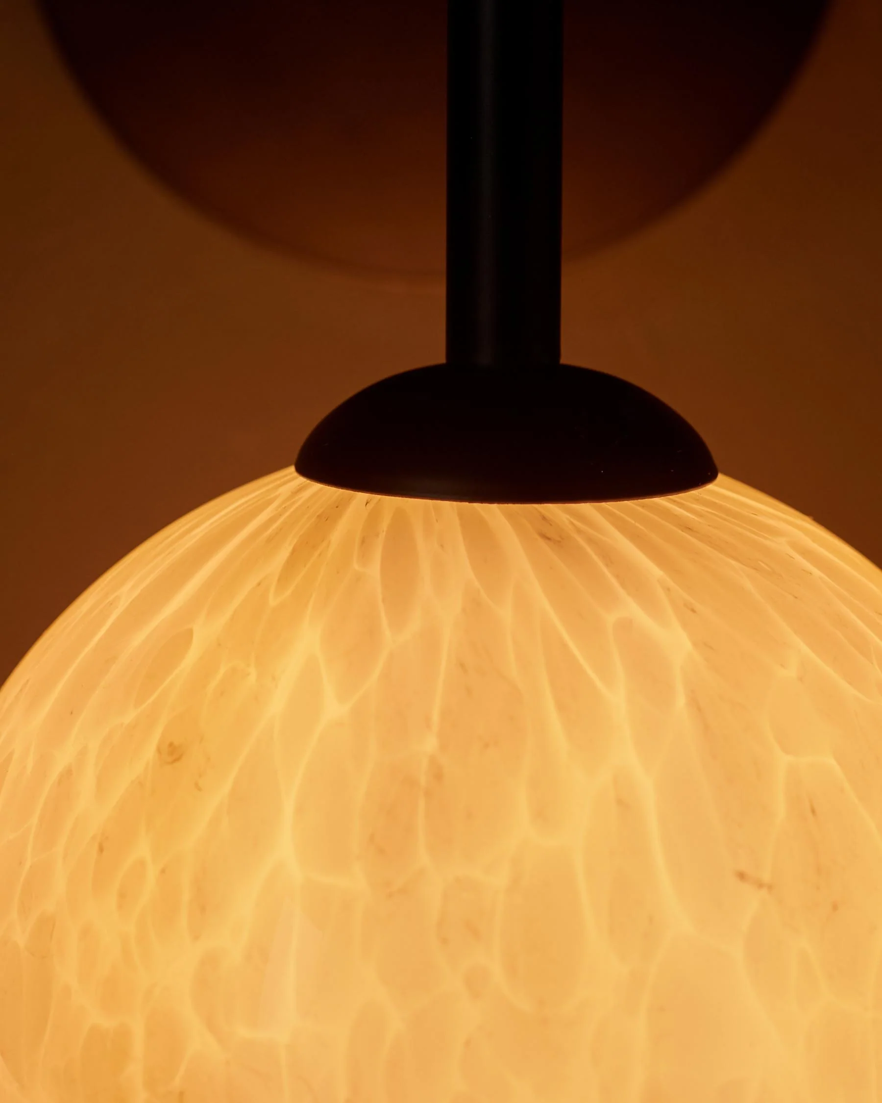 Riley marble look glass wall light - Image 6