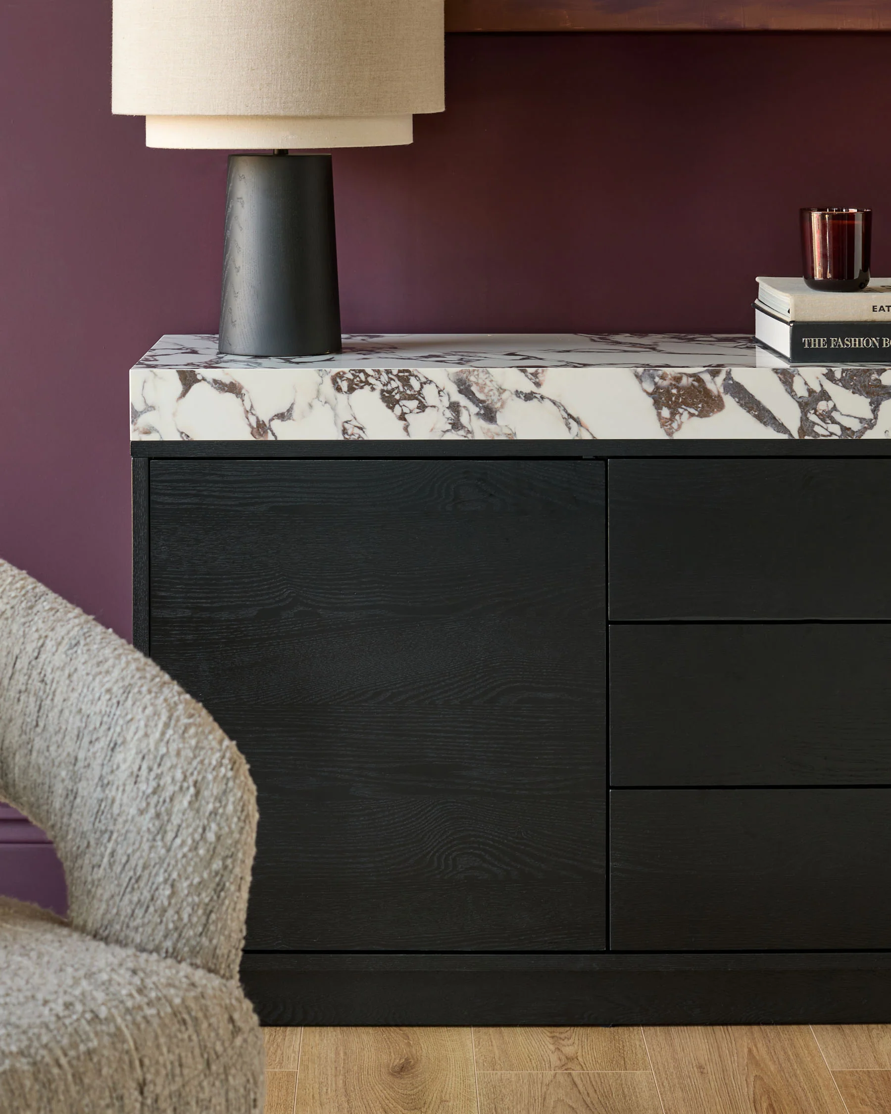 Russo white calacatta sideboard - Image 10