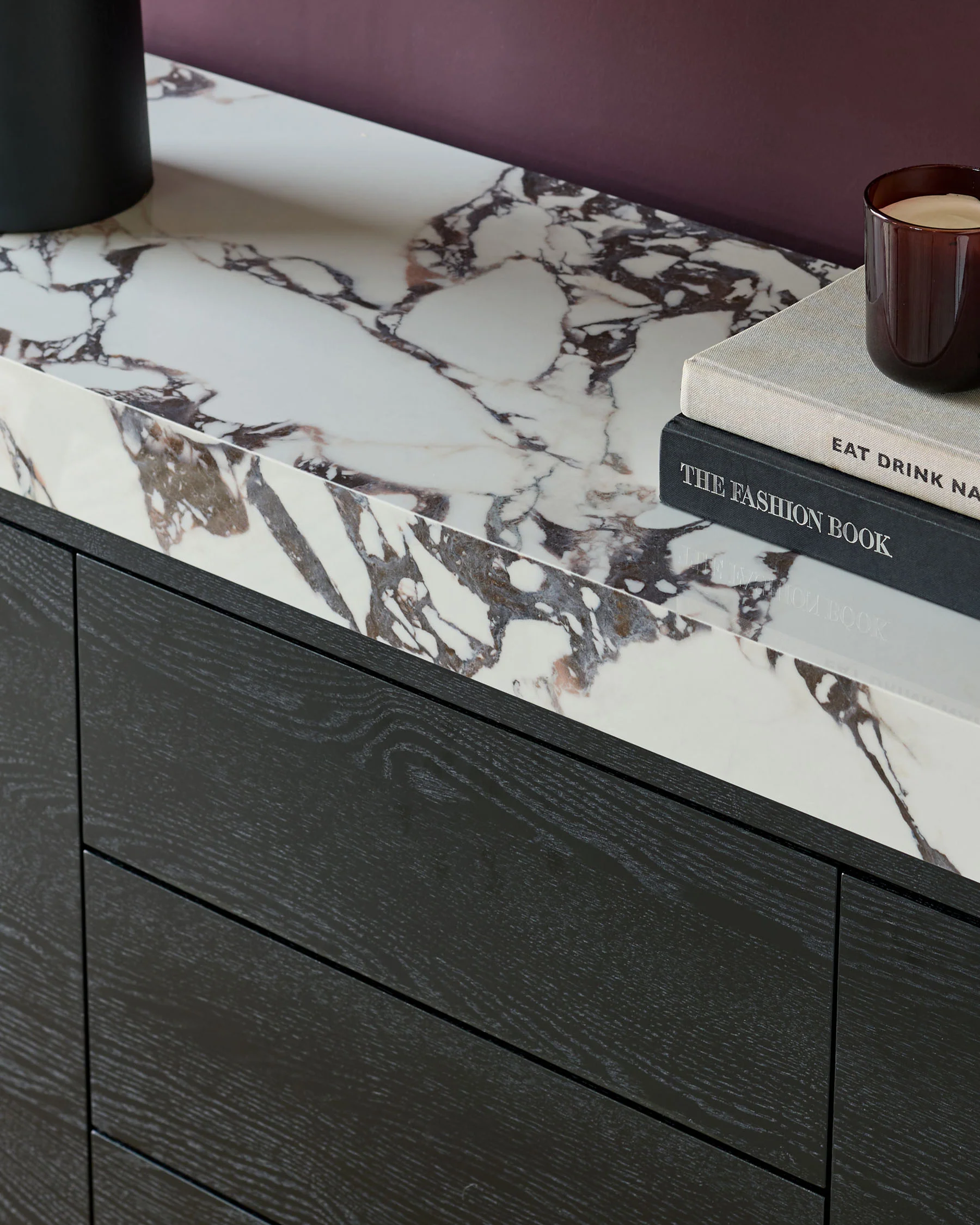 Russo white calacatta sideboard - Image 11