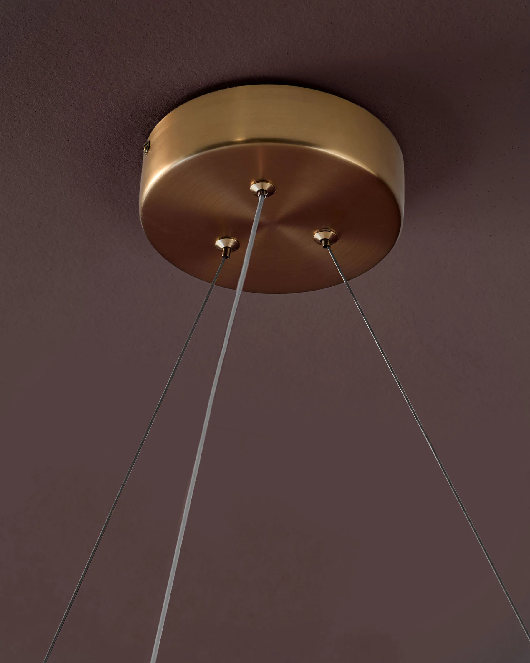 Sadie natural alabaster effect small round pendant light - Image 5