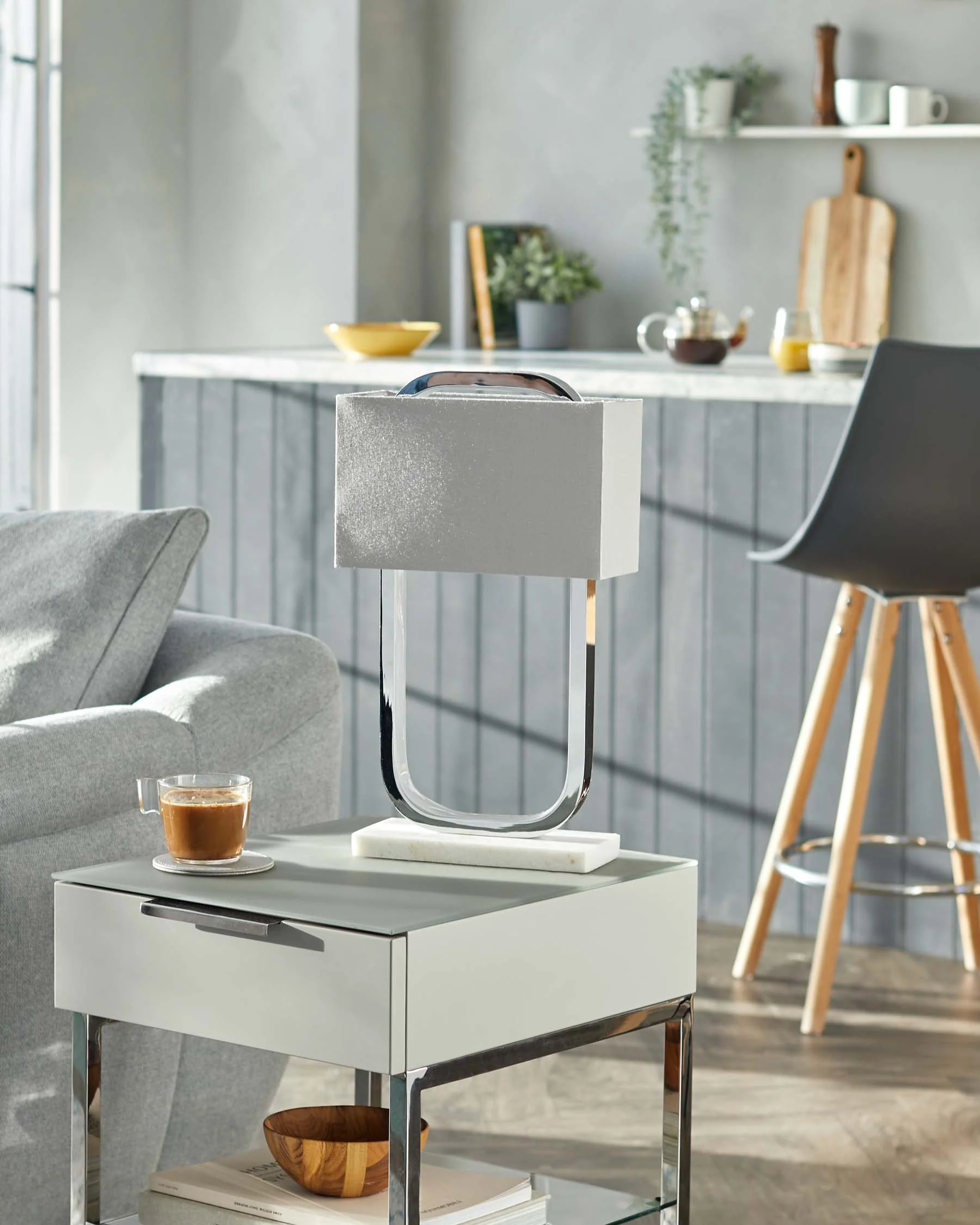 Sanza Chrome Table Lamp - Image 3