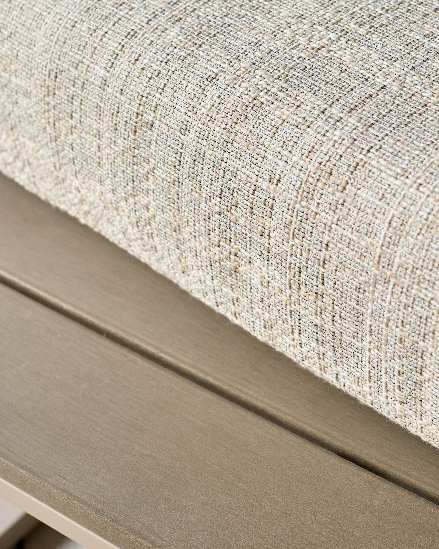 Savannah natural garden large corner bench and coffee table set - Image 5