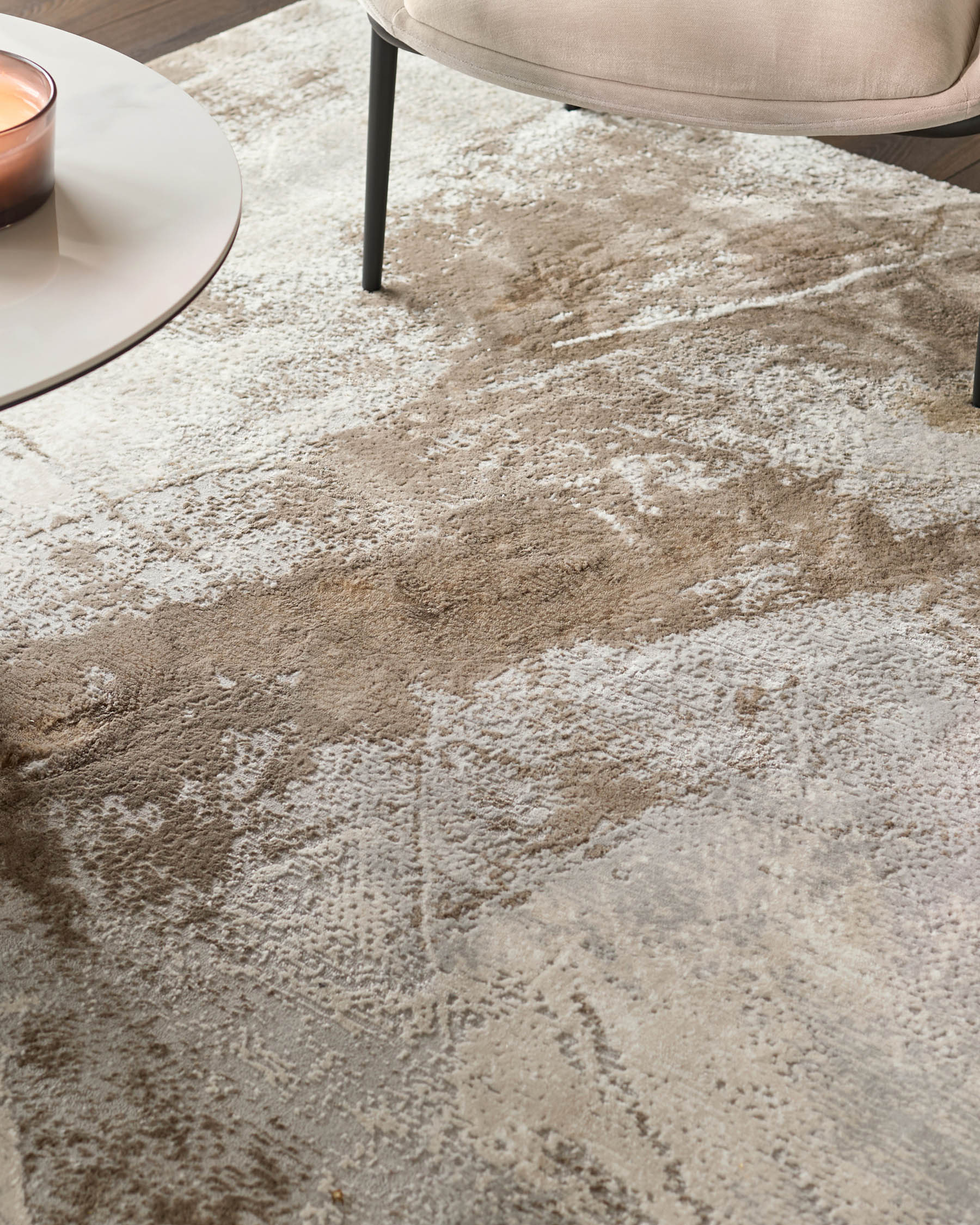 Sienna natural textured medium rug - Image 2
