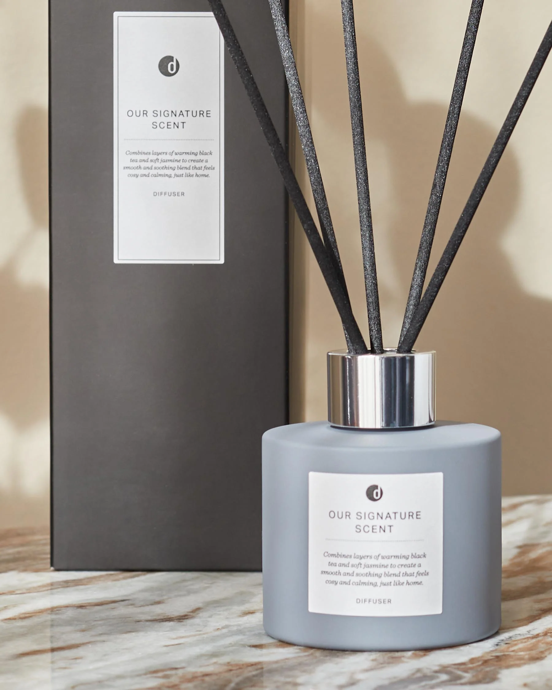 Signature black tea and white jasmine diffuser - Image 2