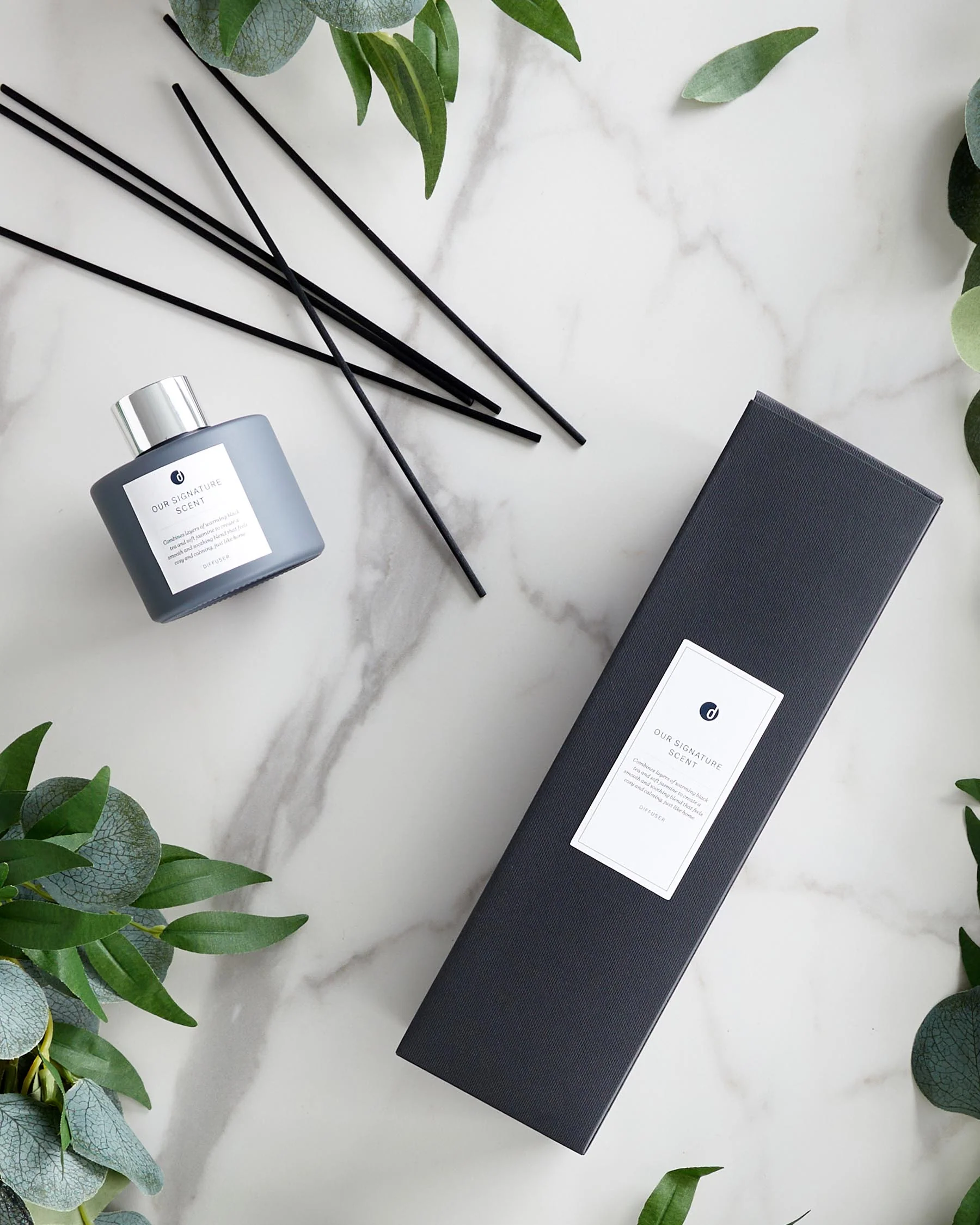 Signature black tea and white jasmine diffuser - Image 3