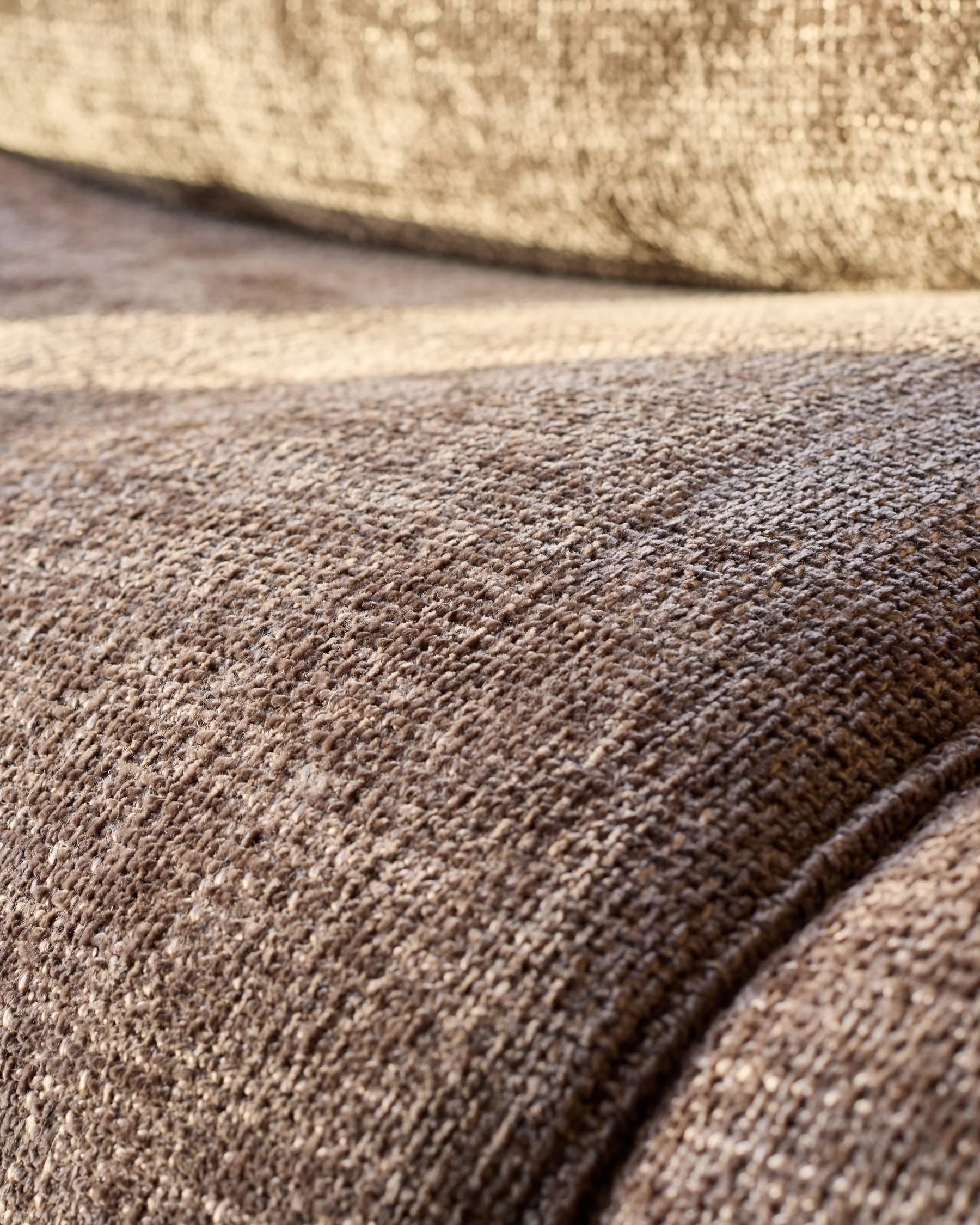 Sofia mocha fabric 2 seater sofa - Image 6