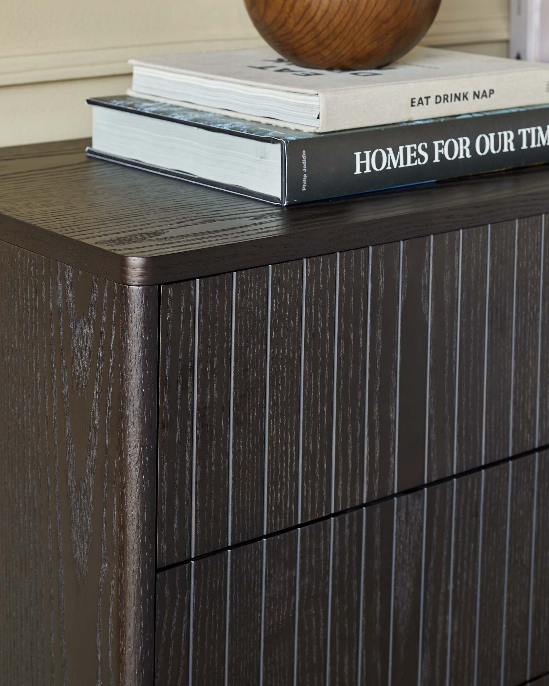 Toronto dark ash chest of drawers - Image 3