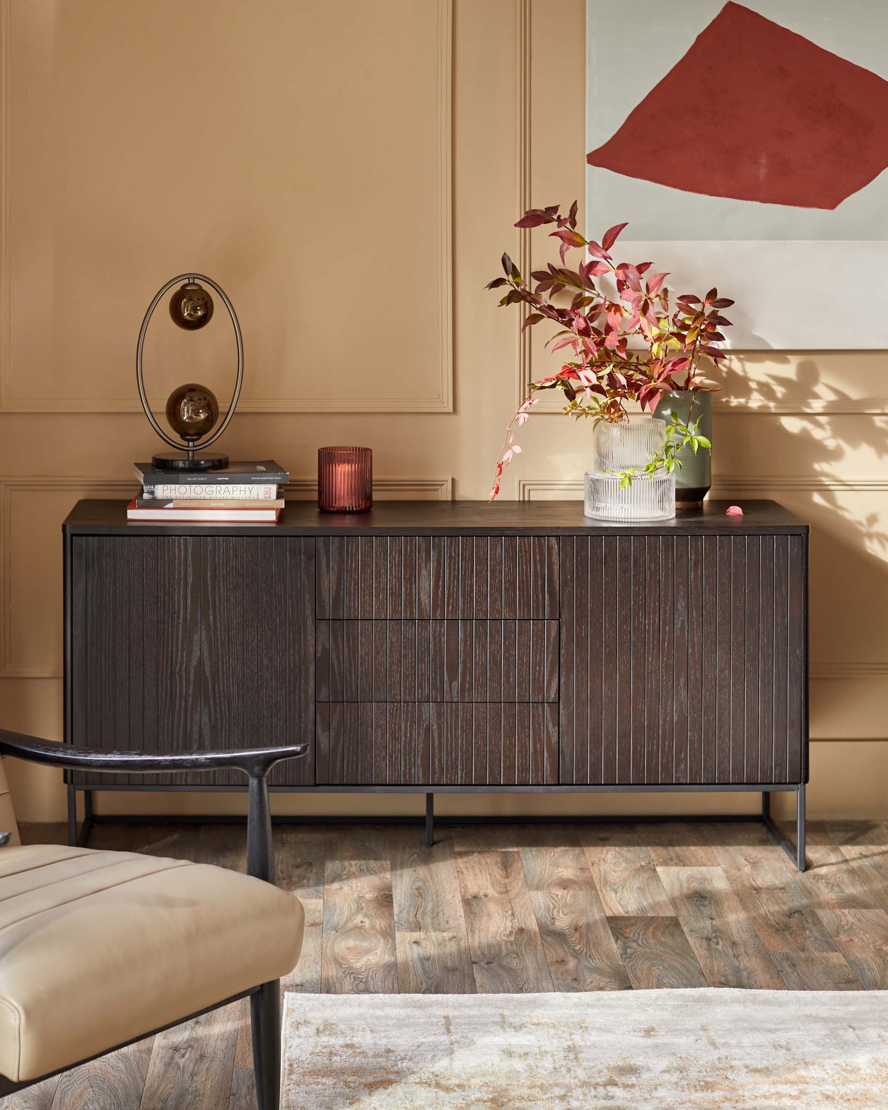 Toronto Dark Ash Sideboard - Image 3