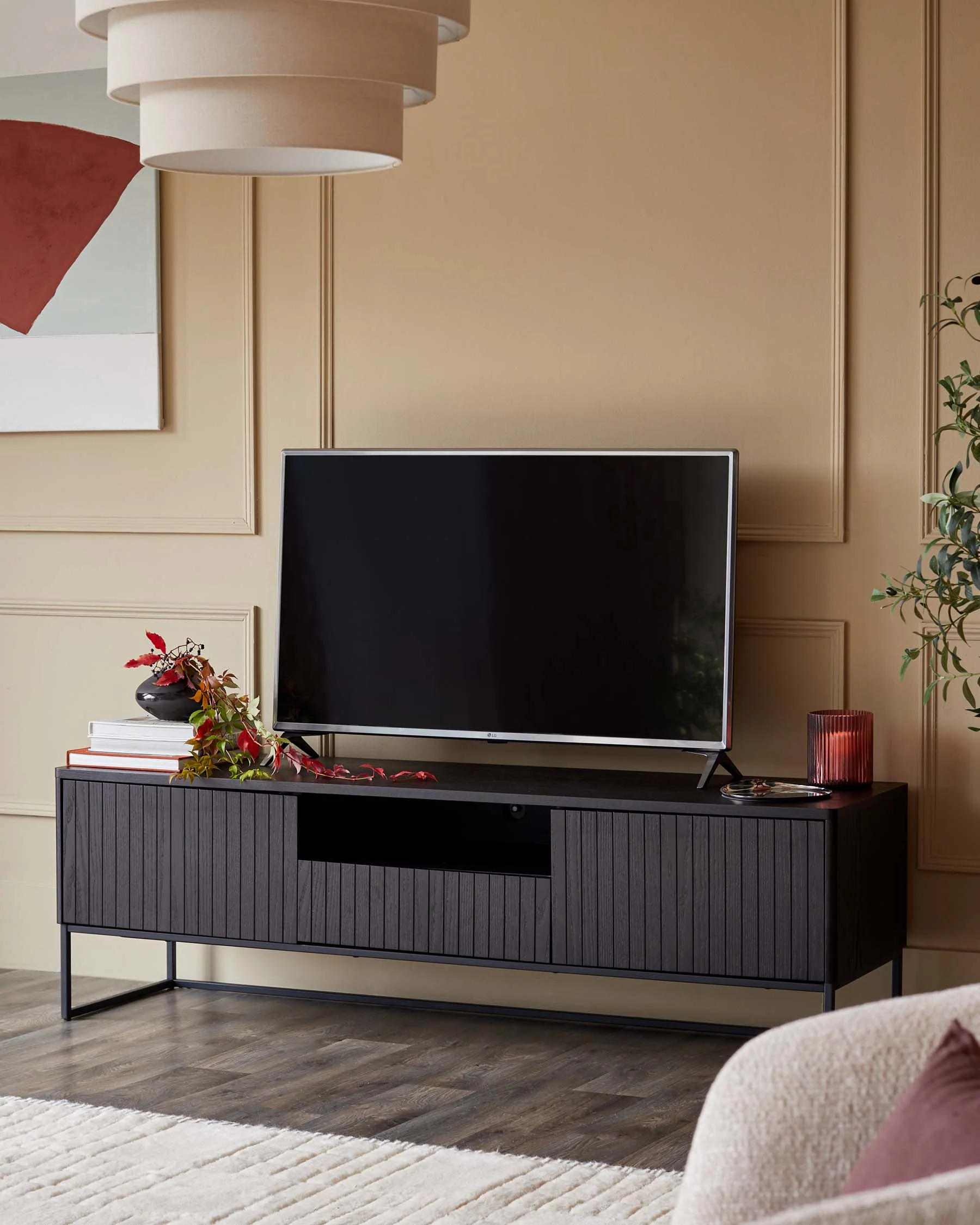 Toronto Dark Ash TV Stand - Image 2