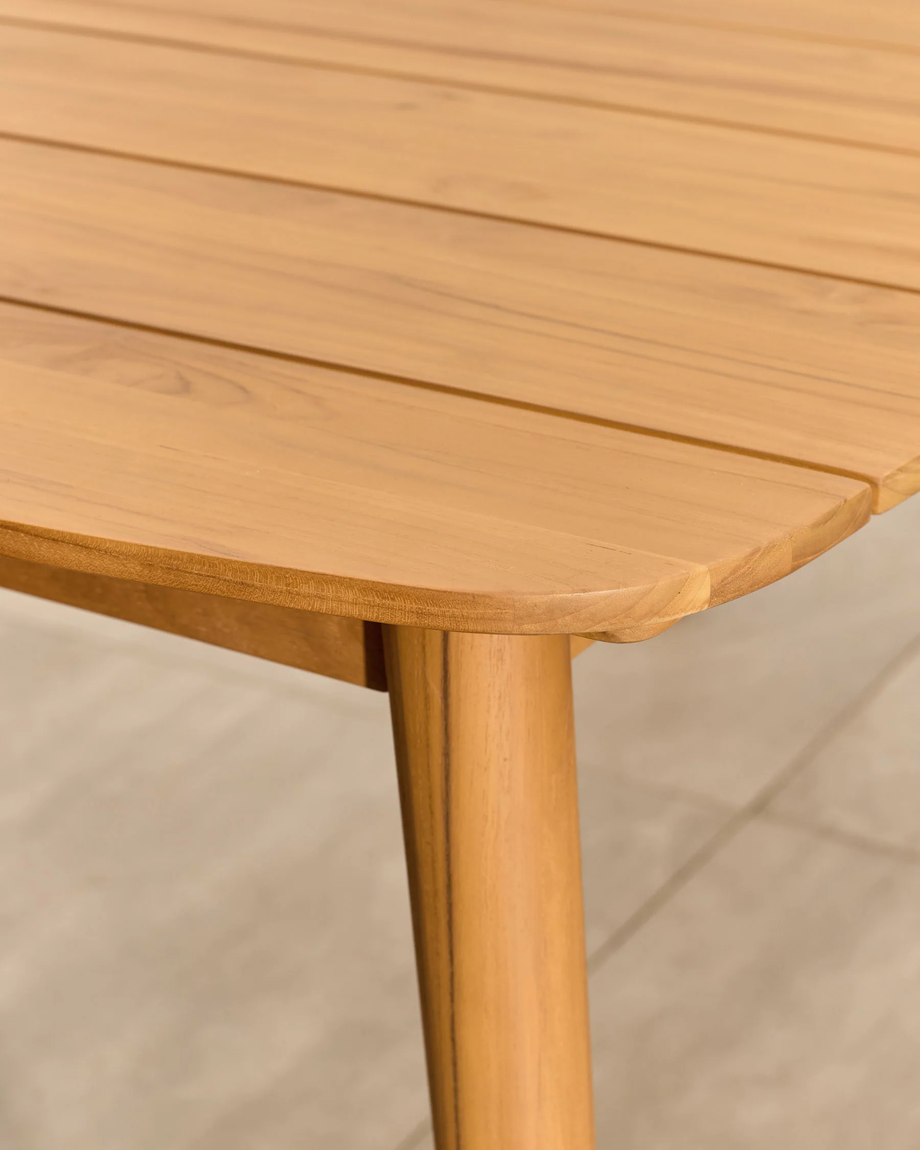 Tuscany teak wood garden 6 seater dining table with 6 Tuscany chairs set - Image 8