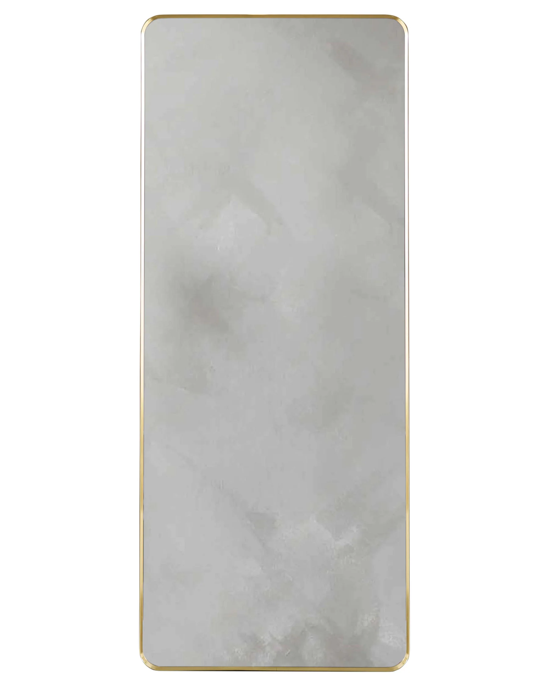 Yannis gold rectangular full length leaner mirror - Image 3