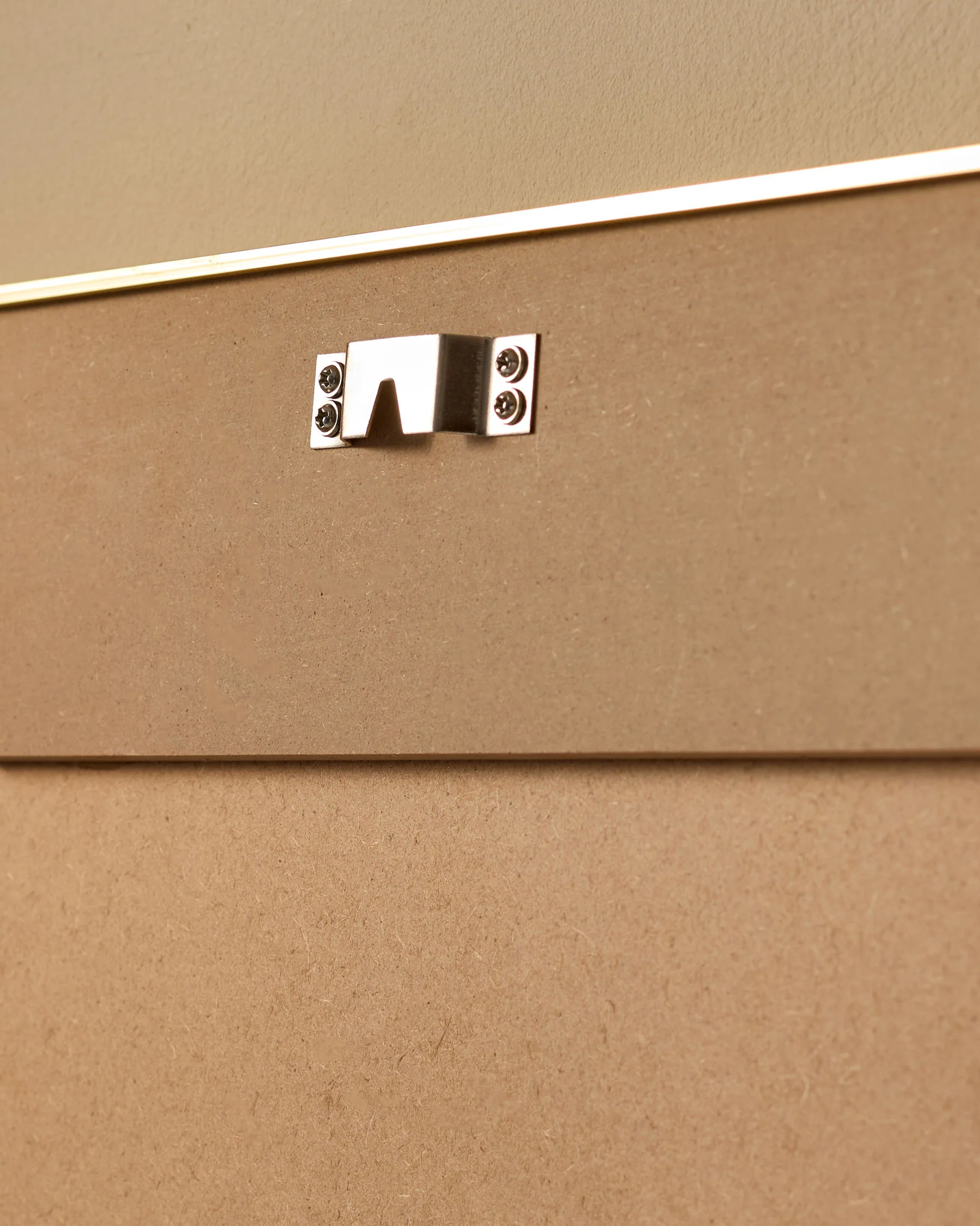 Yannis gold rectangular full length leaner mirror - Image 5