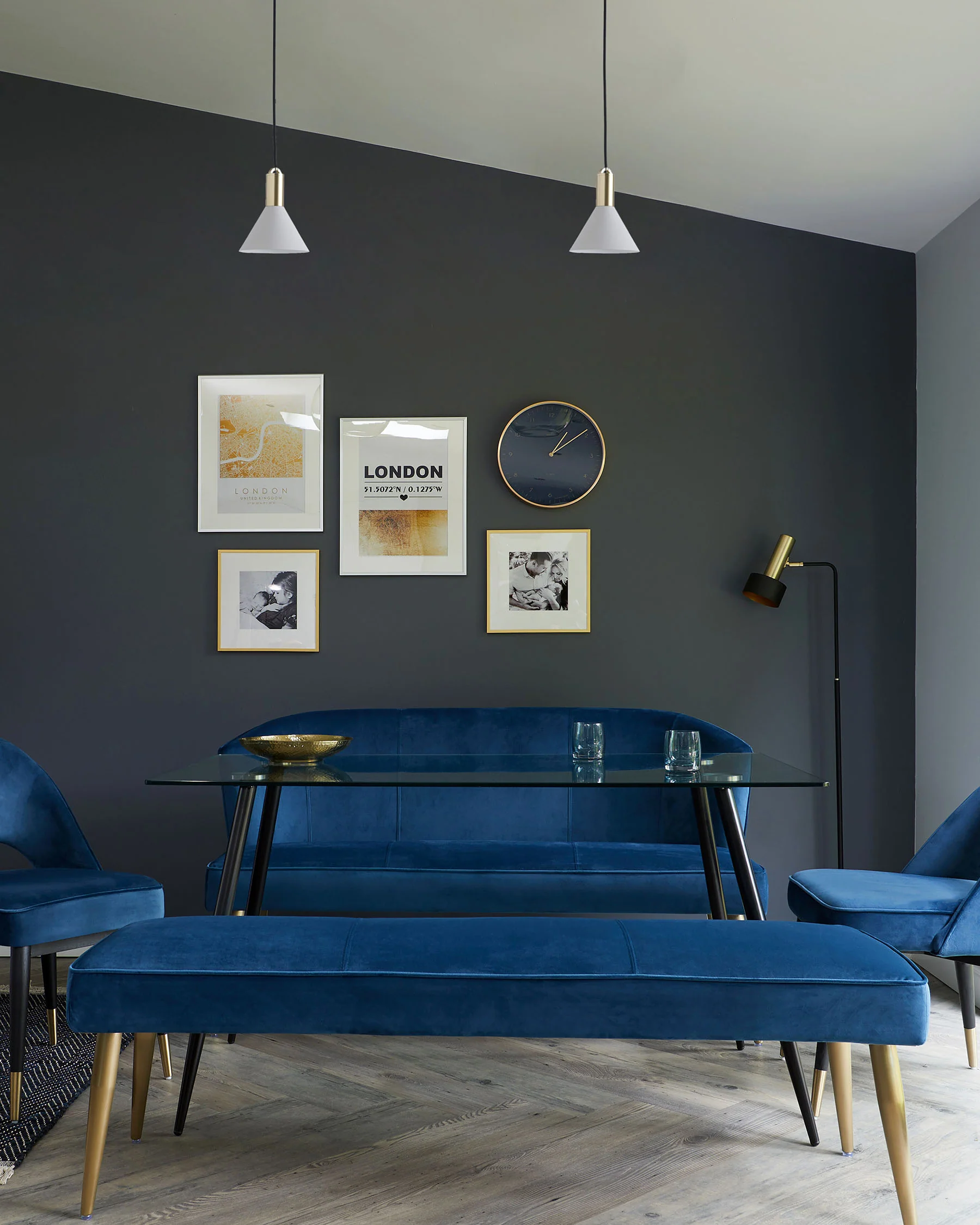Zilo Black And Glass 6 Seater Dining Table - Image 9